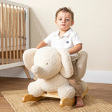 Nattou animal à bascule éléphant teddy écru 544009