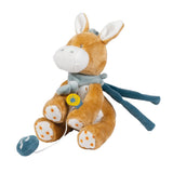 Nattou Félix et Léo mini peluche musicale âne Leo 595070