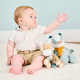 Nattou Félix et Léo mini peluche musicale âne Leo 595070