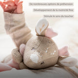 Nattou Fanfan maxi doudou biche beige 759151