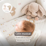 Nattou peluche musicale éléphant 25cm doux sable Fanfan 759175