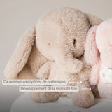 Nattou peluche musicale éléphant 25cm doux sable Fanfan 759175