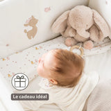 Nattou peluche musicale éléphant 25cm doux sable Fanfan 759175