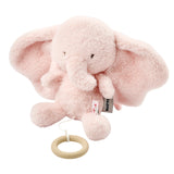 Nattou peluche musicale éléphant 25 cm doux rose Fanfan 759182