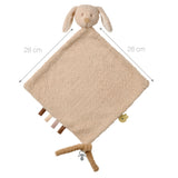 Nattou Teddy maxi doudou lapin écru 856072
