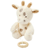 Nattou Teddy peluche musicale bébé girafe 25cm écru 856591