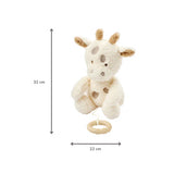 Nattou Teddy peluche musicale bébé girafe 25cm écru 856591