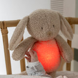 Nattou veilleuse peluche lapin sleepy teddy beige 874298
