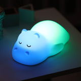 Nattou veilleuse silicone hippopotame 874328