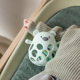 Nattou hochet avec balle ours silicone vert d'eau 874335
