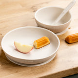 Nattou set repas silicone 3 pièces argile 874496