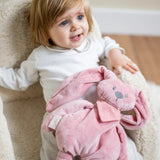 Nattou peluche lapidou "glow in the dark" vieux rose 875684