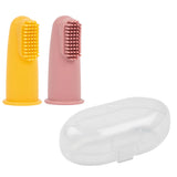 Nattou set de brosses à dents silicone (lot de 2) 876681