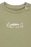 Noppies t-shirt manches courtes Oceano vert olive 5420011