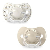 Suavinex sucette SX Pro 0-6m Birdies beige (lot de 2) 309054