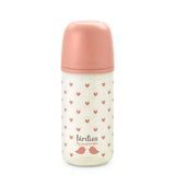 Suavinex biberon en verre 240ml Birdies rose 309146