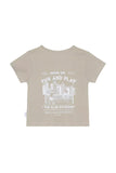 Noppies t-shirt avec imprimé au dos abbey stone 6420017