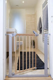 Babydan barrière de sécurité fixation par pression Tora naturel/gris 04772-00 (UNIQUEMENT RETRAIT EN MAGASIN)