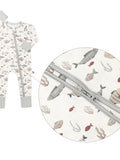 Lilulila Pyjama zippé en Bambou Fish