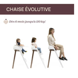 Chicco chaise Crescendo up  pearl cooper re_lux 08087046850000 (pas d'envoi)