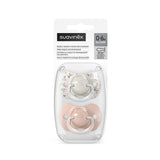 Suavinex sucette SX Pro 0-6m Birdies rose (lot de 2) 309055