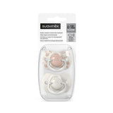 Suavinex sucette SX Pro 6-18m Birdies rose (lot de 2) 309061