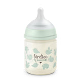 Suavinex biberon en verre 120ml Birdies vert 309143