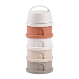 Beaba boîte doseuse 4 compartiments cotton/terracotta 911728