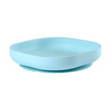 Béaba assiette silicone ventouse light blue 913430