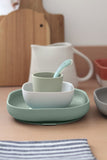Beaba set repas silicone vert sauge/vert de gris 913592