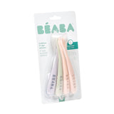 Beaba cuillères 1er âge silicone barbe à papa (lot de 4) 913624