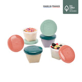 Babymoov pots de conservations 6x180ml plastique biosourcés A004317