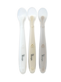 Bo Jungle cuillères douces en silicone blanc-dune-terracotta B571050