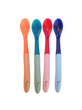 Bo Jungle cuillères thermosensibles premiers repas bébé (lot de 4) B572100