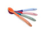 Bo Jungle cuillères thermosensibles premiers repas bébé (lot de 4) B572100