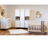Pericles Boho white lit bébé 120x60cm BEBOHOW120 (EXPO)