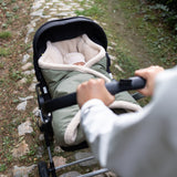 Bemini chancelière biside 0-12m green pady rainy + teddy 492RAINY78HU