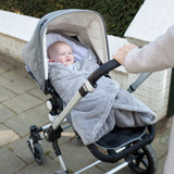 Bemini chancelière biside 0-12m grizou pady softy + jersey 492BMINI92SF