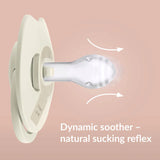 Difrax sucette dynamique 6-18 mois Prime coconut/ivory C127PB01