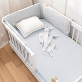 Bemini drap-housse lit 60x120cm jersey glacier 131JERSY61JU