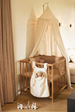 Jollein tour de lit/parc 180x30cm check knit biscuit 004-895-68039