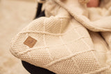 Jollein chancelière Check knit oatmeal 025-811-68038