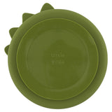 Trixie assiette avec ventouse en silicone et compartiments Mr. Dino 96-439