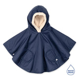 Bemini poncho de voyage 9-36m navy waterproof + teddy 383RAINY67HU