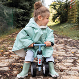 Bemini poncho de voyage 9-36m sauge waterproof + teddy 383RAINY73HU