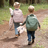 Done By Deer sac à dos matelassé enfant croco vert 7033873
