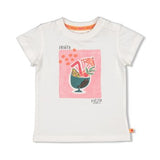Feetje t-shirt blanc cassé Samba shake 51700953