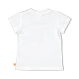 Feetje t-shirt blanc cassé Samba shake 51700953