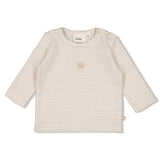 Feetje t-shirt manches longues rayé Honey Bear sand 51602681