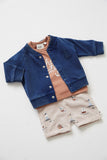 Feetje Short AOP Let's Sail Sand 52100371